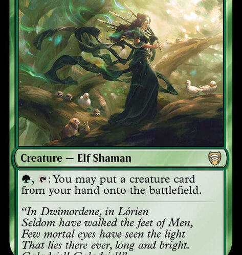 Elvish Piper The Lord of the Rings Commander