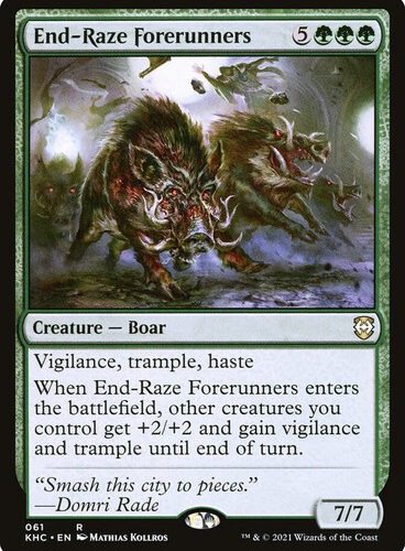 EndRazeForerunners__45899 End-Raze Forerunners Kaldheim Commander