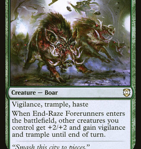End-Raze Forerunners Kaldheim Commander