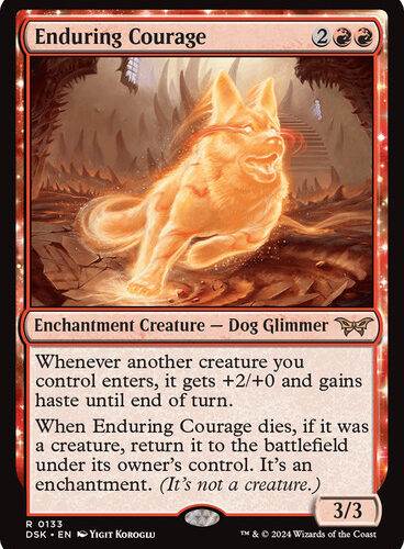 EnduringCourage__52721 Enduring Courage - Duskmourn: House of Horror (DSK)