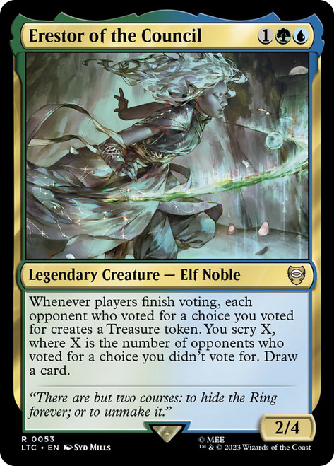 Erestor of the Council Erestor of the Council The Lord of the Rings Commander
