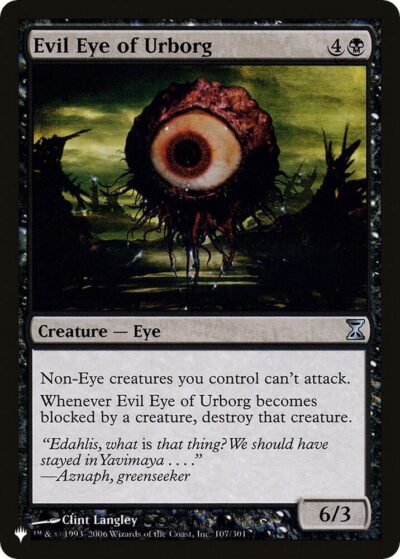 Evil Eye of Urborg - The List Reprints (LIST)