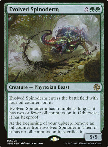 Evolved Spinoderm Phyrexia: All Will Be One M