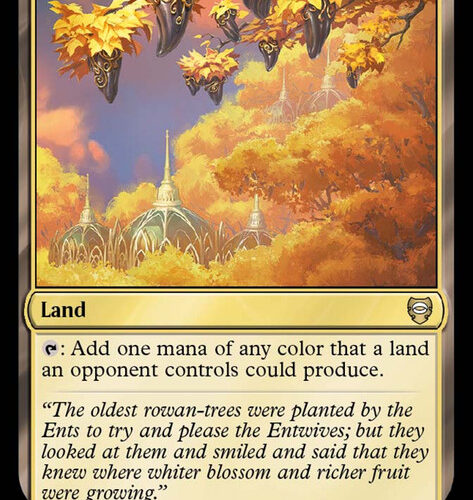 Exotic Orchard The Lord of the Rings Commander