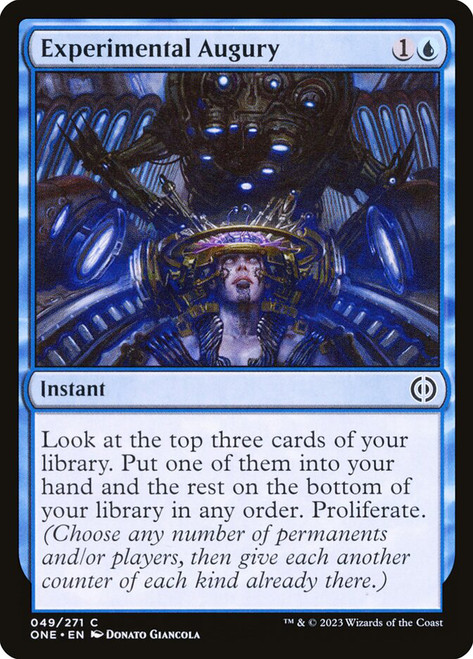 Experimental Augury Experimental Augury Phyrexia: All Will Be One