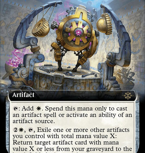 Fabrication Foundry (Extended Art) The Lost Caverns of Ixalan - Variants
