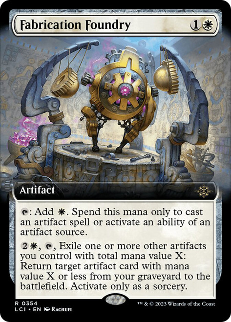 FabricationFoundry354__79214 Fabrication Foundry (Extended Art) The Lost Caverns of Ixalan - Variants