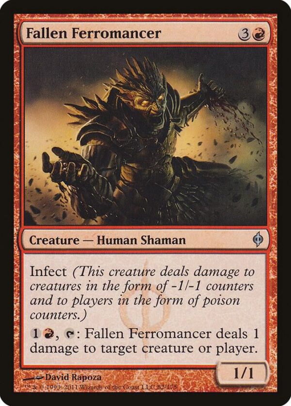 Fallen Ferromancer - New Phyrexia (NPH) Fallen Ferromancer - New Phyrexia (NPH)