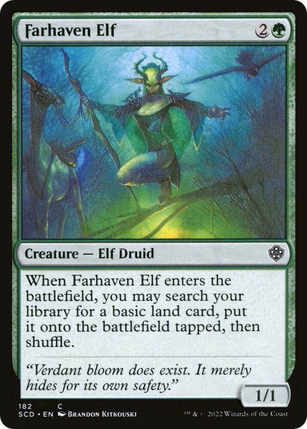 Farhaven Elf - Starter Commander Decks (SCD) Farhaven Elf - Starter Commander Decks (SCD)