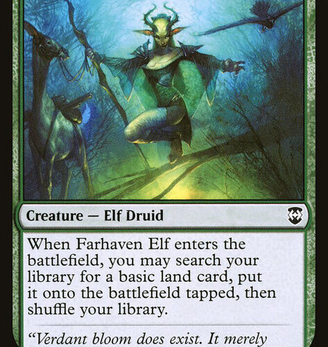 Farhaven Elf Kaldheim Commander