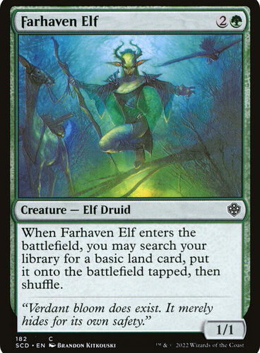 FarhavenElf__66128 Farhaven Elf - Starter Commander Decks (SCD)