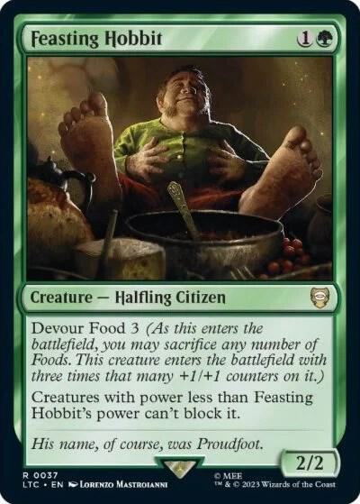 Feasting Hobbit Feasting Hobbit - Commander: The Lord of the Rings: Tales of Middle-earth (LTC)