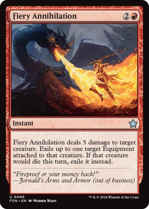 Fiery Annihilation - Foundations (FDN) Fiery Annihilation - Foundations (FDN)