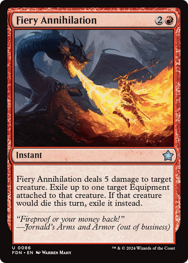 Fiery Annihilation - Foundations (FDN)
