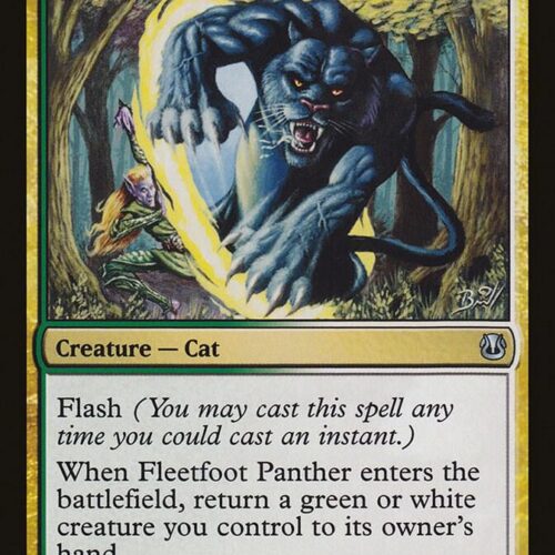 Fleetfoot Panther - Duel Decks: Ajani vs. Nicol Bolas (DDH)