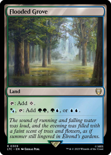 Flooded Grove The Lord of the Rings Commander