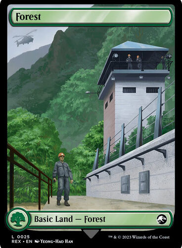 Forest (Full Art) (Reversible) Jurassic World Collection