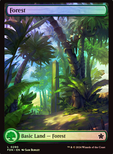 Forest (0290) - Foundations (FDN) FOIL