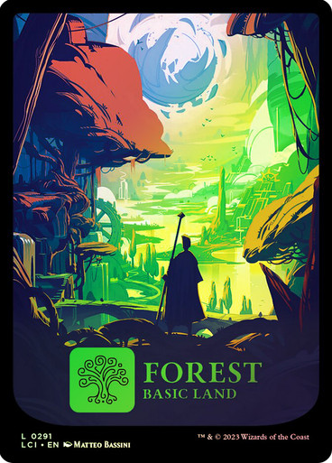 Forest291__70575 Forest (#291) (Full Art) The Lost Caverns of Ixalan (Foil)