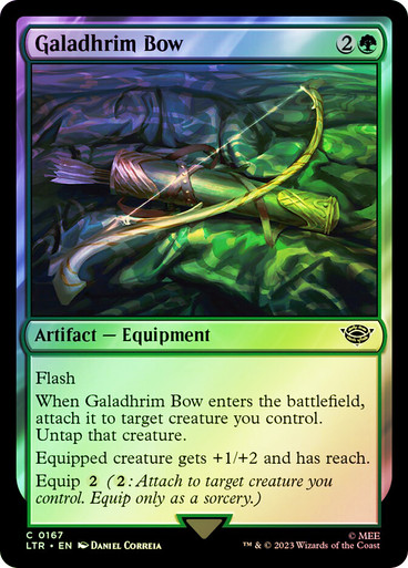 Galadhrim Bow The Lord of the Rings FOIL