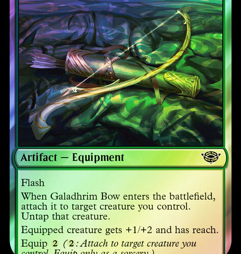 Galadhrim Bow The Lord of the Rings FOIL