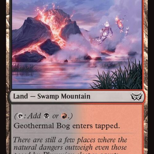 Geothermal Bog - Commander: Duskmourn