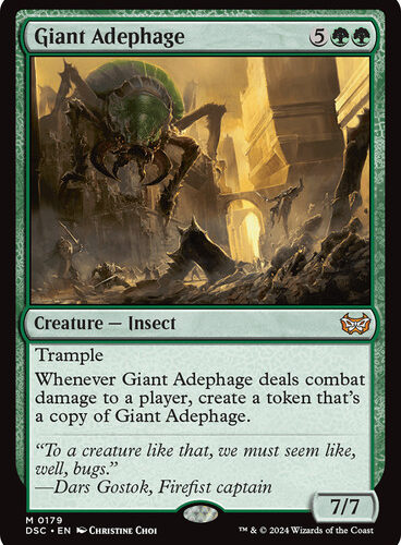 Giant Adephage Duskmourn: House of Horror Commander