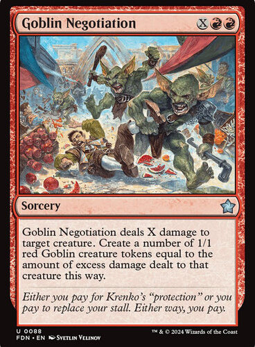 Goblin Negotiation - Foundations (FDN)