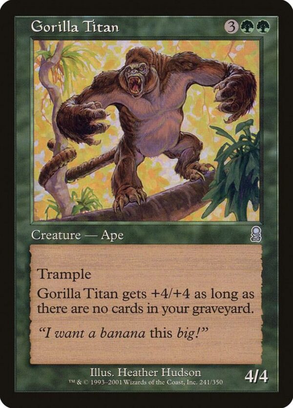 Gorilla Titan - Odyssey (ODY) Gorilla Titan - Odyssey (ODY)