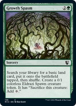 Growth Spasm - Commander: Innistrad: Midnight Hunt (MIC)