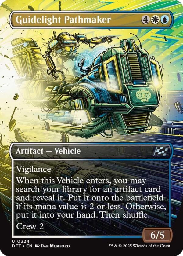 Guidelight Pathmaker (Borderless) - Aetherdrift (DFT) Guidelight Pathmaker (Borderless) - Aetherdrift (DFT) foil