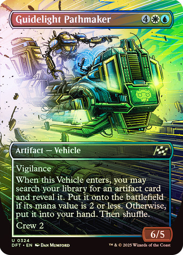 Guidelight Pathmaker (Borderless) - Aetherdrift (DFT) foil