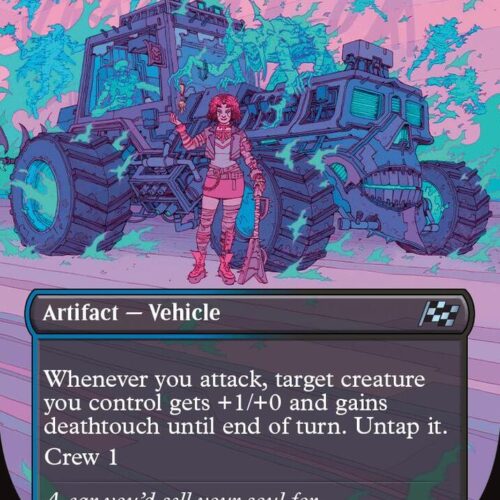 Haunted Hellride (Borderless) - Aetherdrift (DFT)