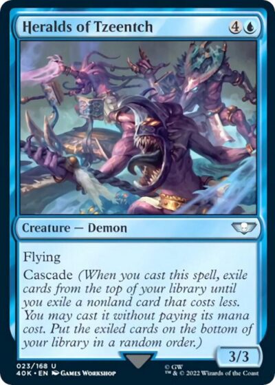 Heralds of Tzeentch - Universes Beyond: Warhammer 40,000 (40K)