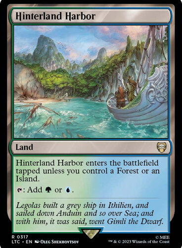 Hinterland Harbor The Lord of the Rings Commander