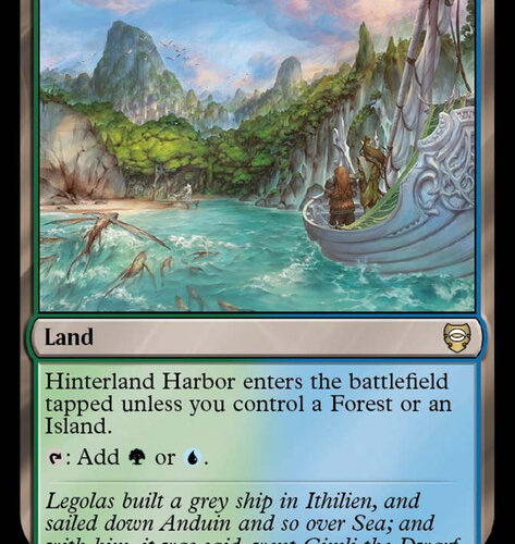 Hinterland Harbor The Lord of the Rings Commander