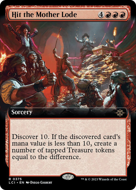 HitTheMotherLode375__39413 Hit the Mother Lode (Extended Art) The Lost Caverns of Ixalan - Variants