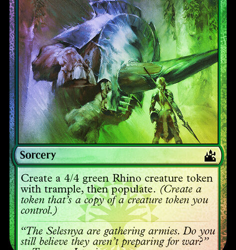 Horncaller's Chant Ravnica Remastered (Foil)