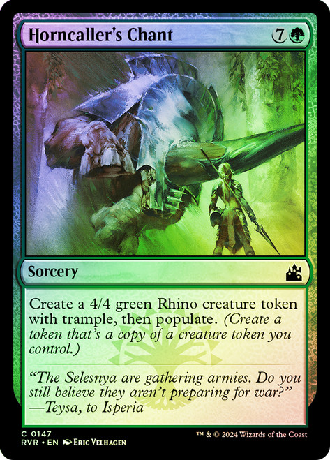 Horncaller's Chant Ravnica Remastered (Foil)