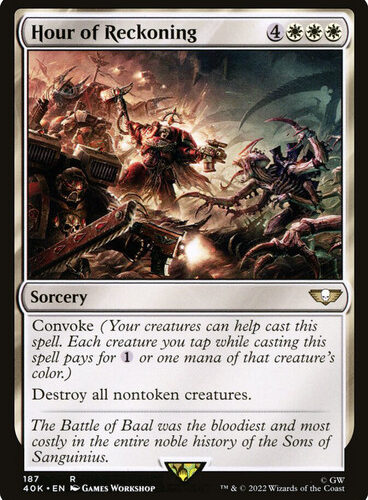 Hour of Reckoning Warhammer 40,000 Commander