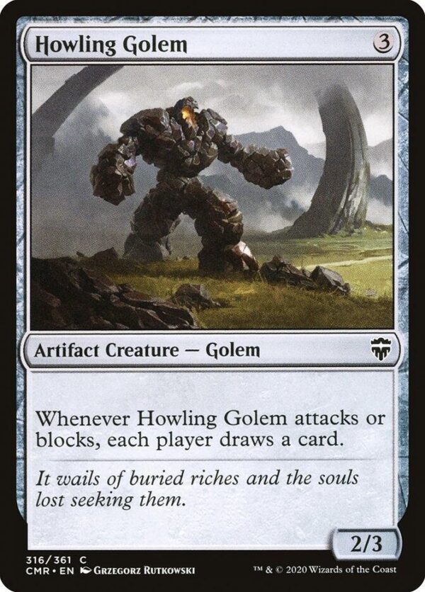 Howling Golem - Commander Legends (CMR) Howling Golem - Commander Legends (CMR)