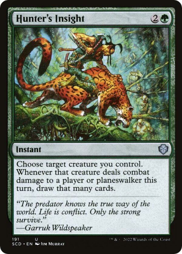 Hunter's Insight - Starter Commander Decks (SCD) Hunter's Insight - Starter Commander Decks (SCD)