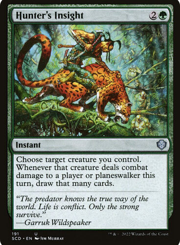 Hunter's Insight - Starter Commander Decks (SCD)