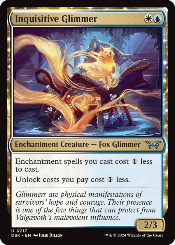 Inquisitive Glimmer - Duskmourn House of Horror (DSK) Inquisitive Glimmer - Duskmourn: House of Horror (DSK)