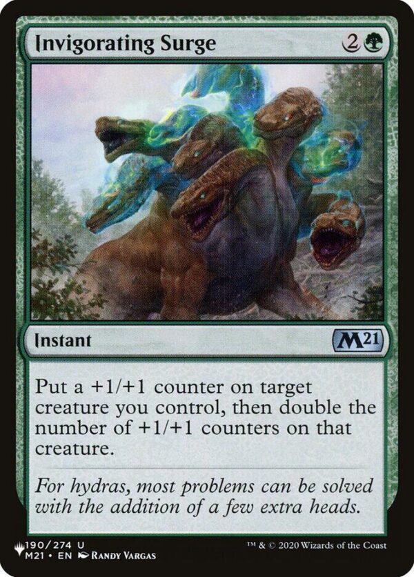 Invigorating Surge - The List Reprints (LIST) Invigorating Surge - The List Reprints (LIST)