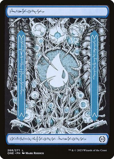 Island (268) - Full Art - Phyrexia: All Will Be One (ONE)