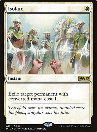 Isolate Core Set 2019