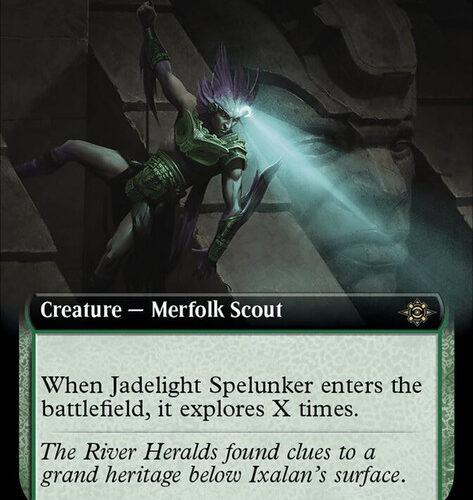 Jadelight Spelunker (Extended Art) The Lost Caverns of Ixalan - Variants