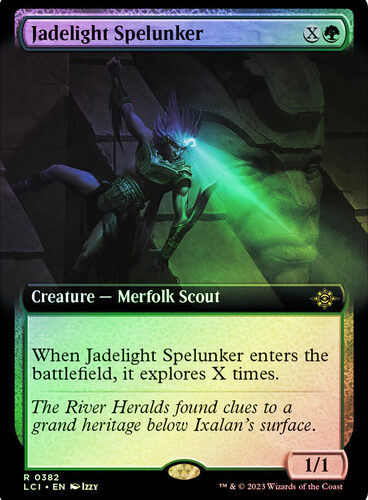 Jadelight Spelunker (Extended Art) The Lost Caverns of Ixalan - Variants