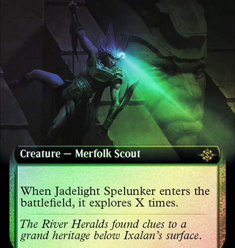 Jadelight Spelunker (Extended Art) The Lost Caverns of Ixalan - Variants